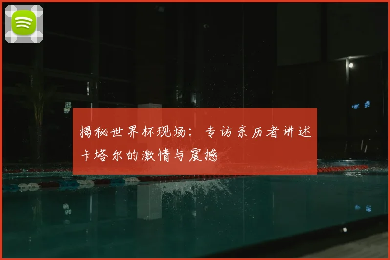 揭秘世界杯现场：专访亲历者讲述卡塔尔的激情与震撼