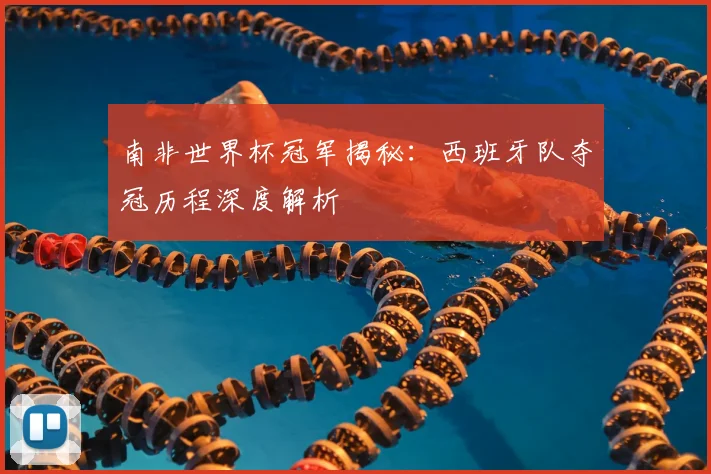 南非世界杯冠军揭秘：西班牙队夺冠历程深度解析