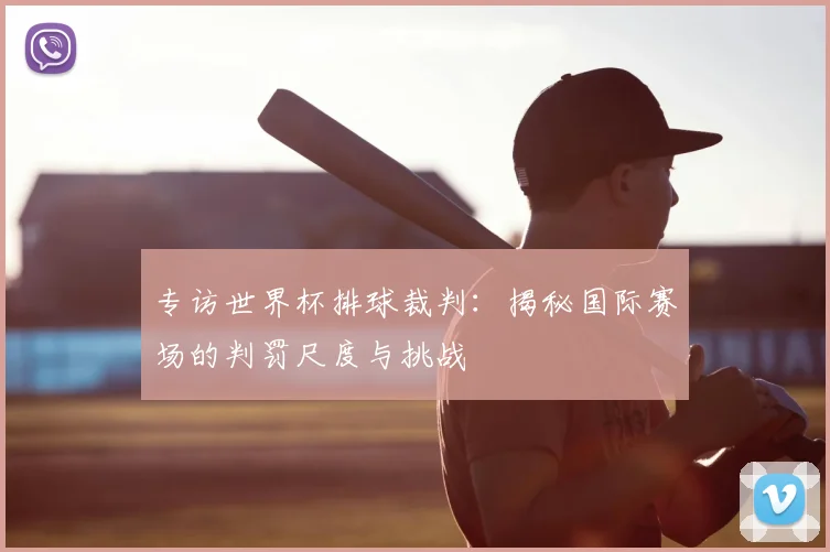 专访世界杯排球裁判:揭秘国际赛场的判罚尺度与挑战