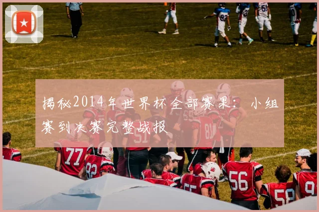 揭秘2014年世界杯全部赛果：小组赛到决赛完整战报